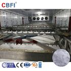 Industrial Large 30 Ton / Day Flake Ice Machine Plant For Fisheries Concrete Mixing Project