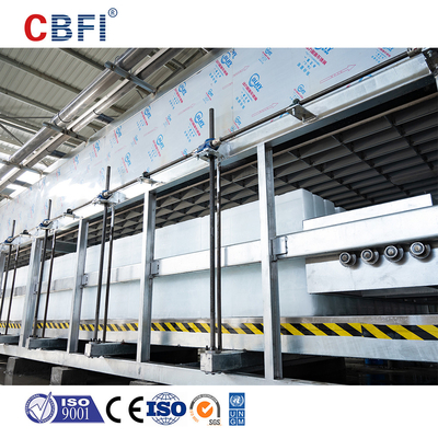 स्टेनलेस स्टील वाष्पीकरण बर्फ बनाने की मशीन 220V/50Hz बर्फ बनाने के लिए